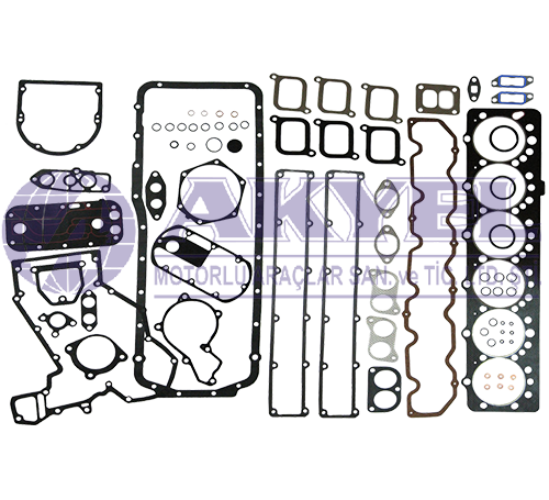 FULL SET GASKET 6 CYLINDER 116 MM
