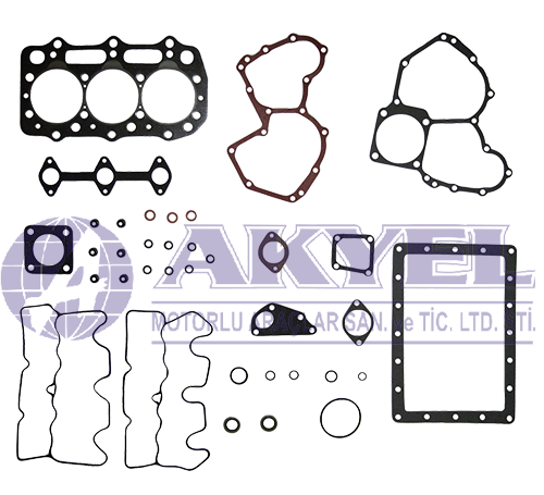 PERKINS FULL SET GASKET(77 MM-3 CYL)