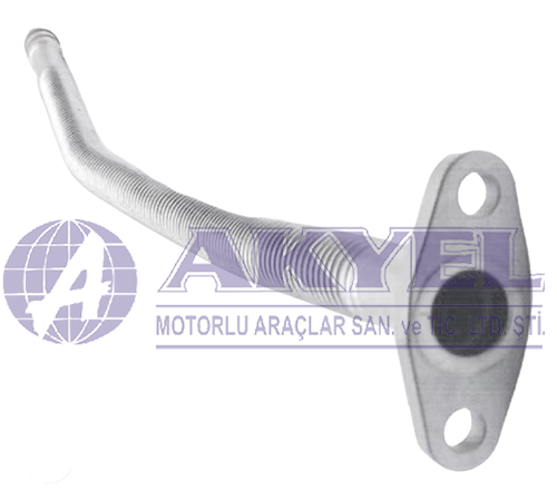 CUMMINS , TURBOCHARGER OIL RETURN PIPE